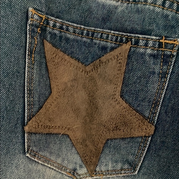 Denim and leather like patch jeans!!!size small
NWOT - Picture 7 of 11